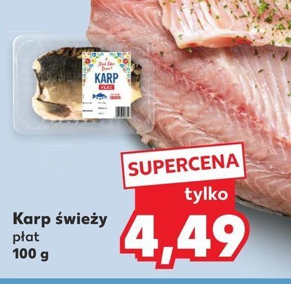 Karp świeży płat K-classic stąd takie dobre! promocja