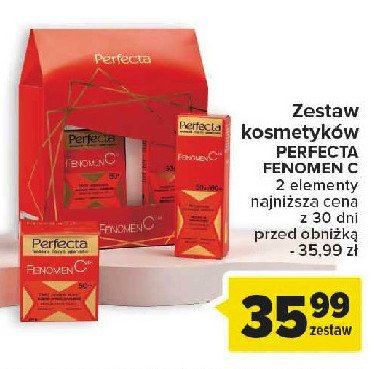 Zestaw w pudełku fenomen c krem na dzień/noc 60+ + krem pod oczy 15 ml Perfecta zestawy promocja