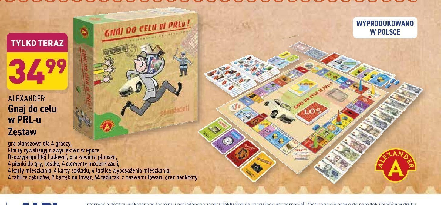 Gra graj do celu w prl-u Alexander promocja