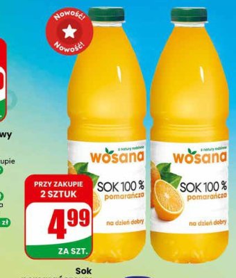 Sok pomarańczowy  promocja w Dino