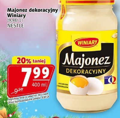 Majonez Majonez dekoracyjny Winiary promocja w Prim Market