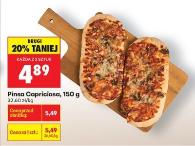 Pinsa Capriciosa, 150 g promocja w Biedronka