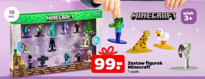 Zestaw figurek Minecraft promocja w Netto