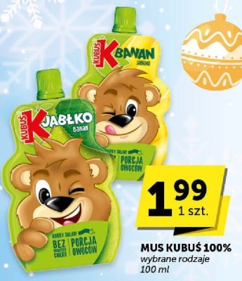 Mus Kubuś 100% wybrane rodzaje promocja w Euro Sklep