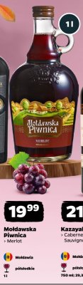 Wino czerwone Merlot promocja w Netto