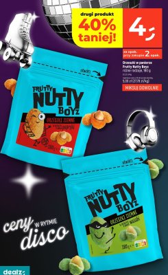 Orzeszki w panierce Frutty Nutty Boyz różne rodzaje promocja w Dealz