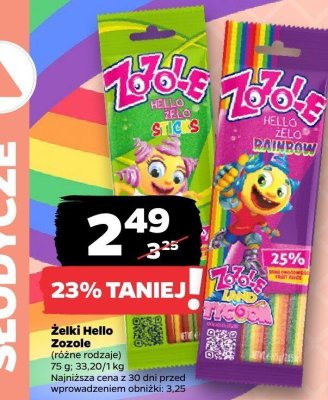 Żelki promocja w Netto