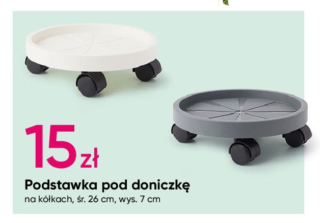 Podstawka pod doniczkę 26 cm promocja