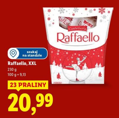 Praliny Raffaello XXL promocja w Lidl