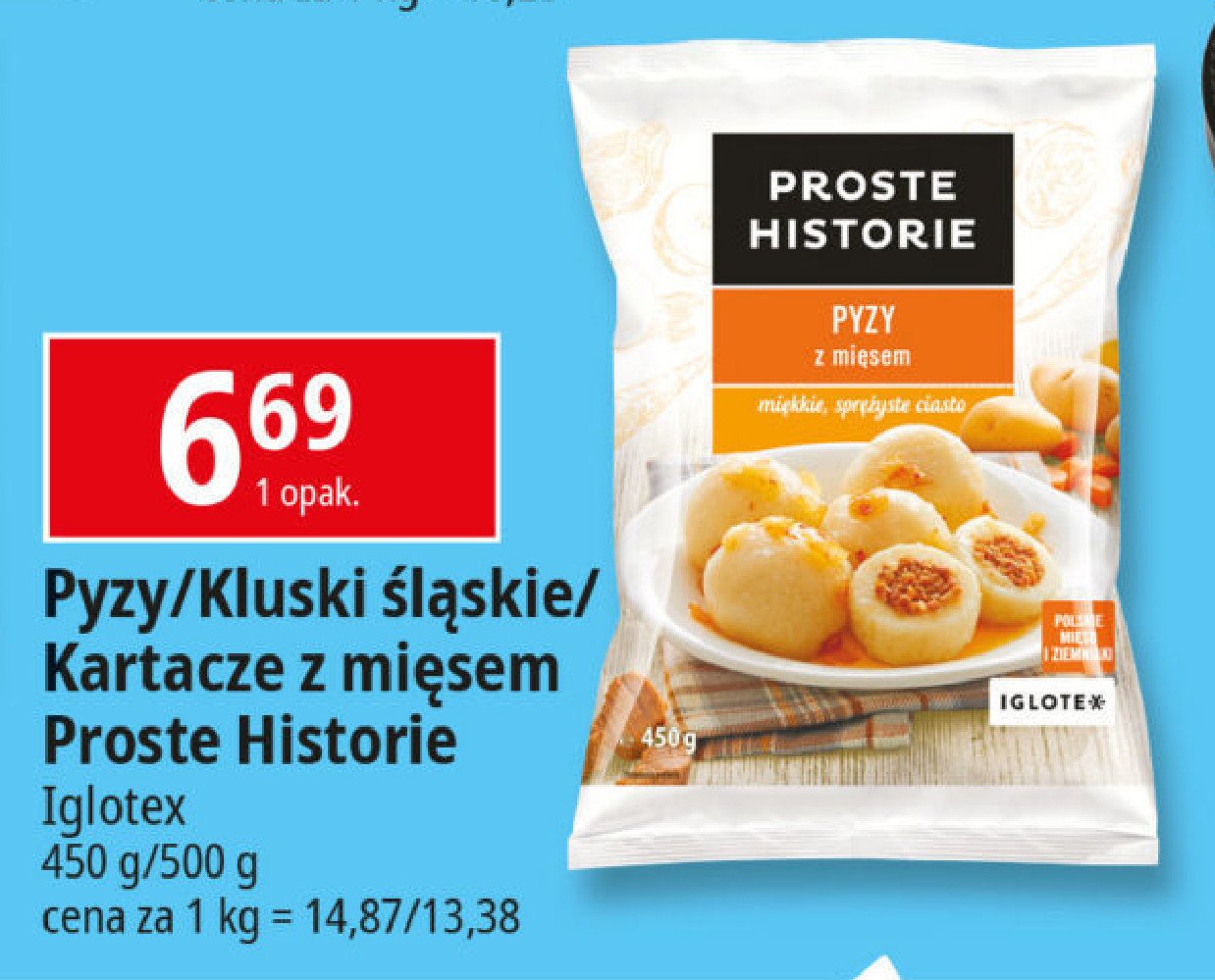 Kluski śląśkie Iglotex promocja