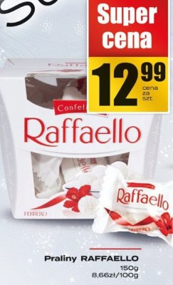 Praliny RAFFAELLO promocja w Supeco