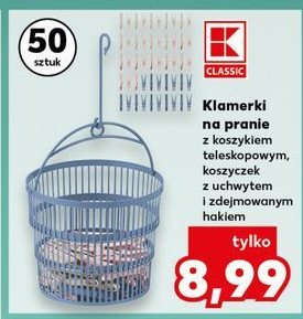 Klamerki K-classic promocja w Kaufland