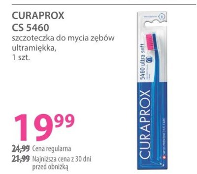 Szczoteczka CURAPROX CS 5460 do mycia zębów ultramiękka promocja w Hebe