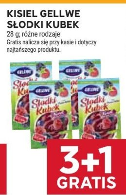 Kisiel słodki kubek promocja w Stokrotka