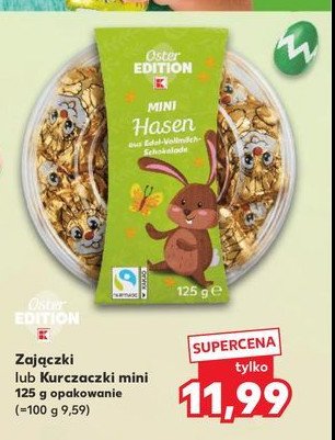 Zajączki mini K-classic oster edition promocja w Kaufland