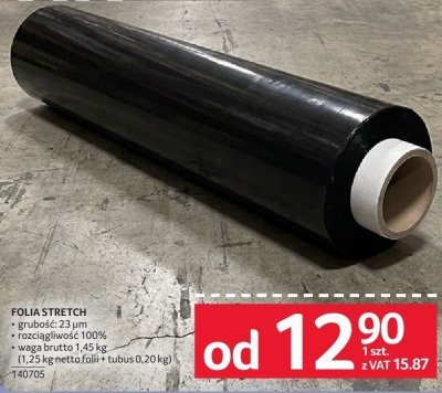 Folia stretch Selgros promocja w Selgros