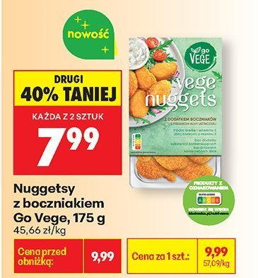 Nuggetsy z boczniakiem promocja w Biedronka