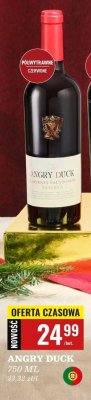 Wino czerwone ANGRY DUCK 750 ML promocja w Biedronka