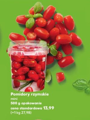 Pomidory rzymskie mini promocja