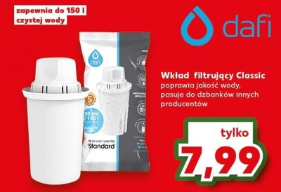Wkład filtrujący Classic Dafi promocja w Kaufland
