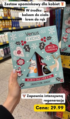 Zestaw upominkowy dla kobiet #xoxo  promocja w Kaufland