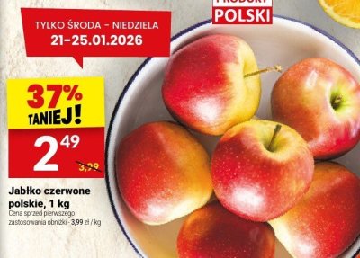 Jabłko czerwone polskie, 1 kg promocja w Twój Market