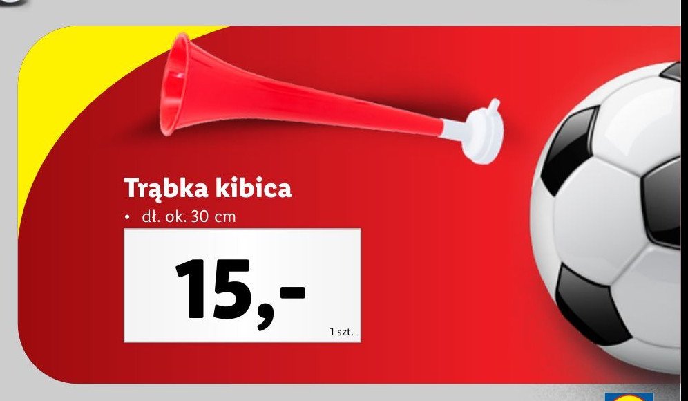 Trąbka kibica promocja