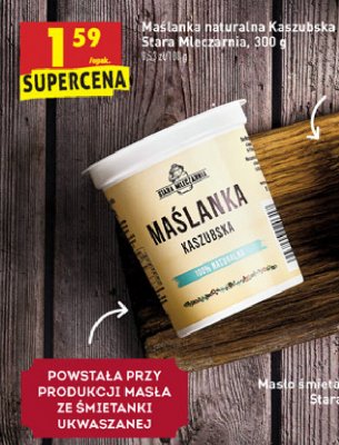 Maślanka kaszubska Stara mleczarnia promocja