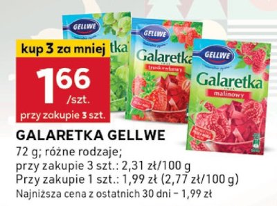 Galaretka Gellwe promocja w Stokrotka