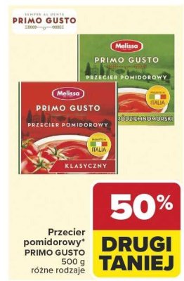 Przecier pomidorowy Melissa Primo Gusto klasyczny promocja w Carrefour Market