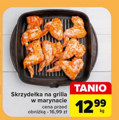 Skrzydełka w marynacie na grill promocja