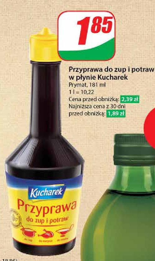 Przyprawa do zup i potraw Kucharek promocja w Dino