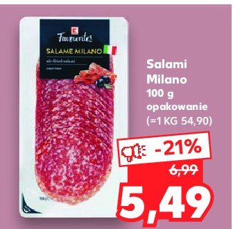 Salami milano K-classic promocja