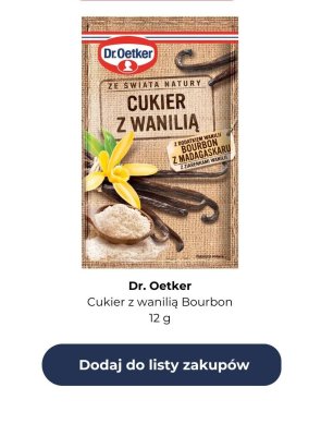 Cukier z wanilią Bourbon promocja w Auchan