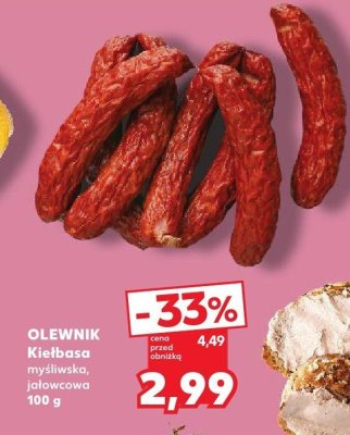 Kiełbasa myśliwska promocja w Kaufland
