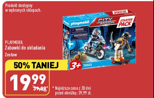 Klocki 70502 Playmobil promocja