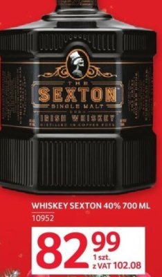 Whiskey Sexton 40% 700 ml promocja w Selgros