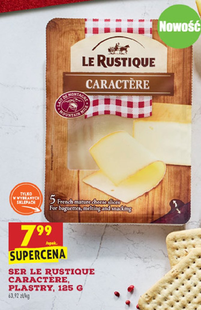 Ser caractere Le rustique promocja