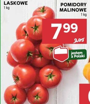 Pomidory malinowe premum promocja w Stokrotka