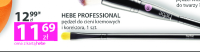 P臋dzel do cieni kremowych i korektora Hebe professional promocja