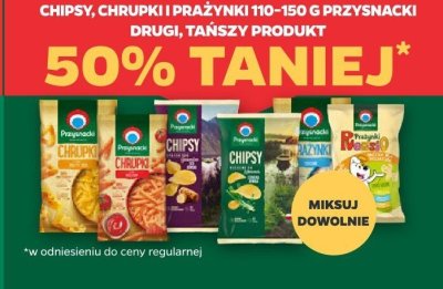 Prażynki wszystkie rodzaje promocja w Netto