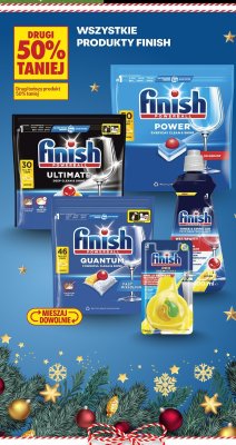 Tabletki do zmywarki Finish Powerball Quantum 46 szt. promocja w Biedronka