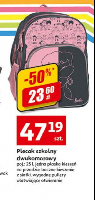 Plecak szkolny barbie promocja