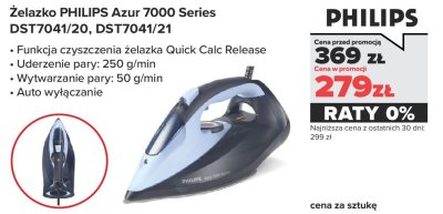 Żelazko Azur 7000 Series DST7040/20, DST7041/21 promocja w NEONET