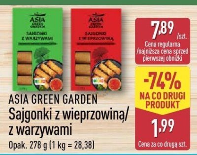 Sajgonki z warzywami promocja w Aldi