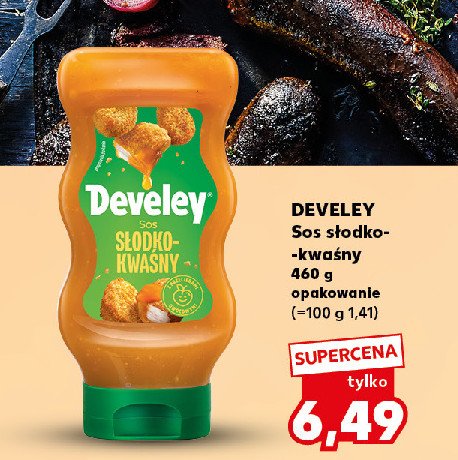 Sos słodko-kwaśny Develey promocja w Kaufland
