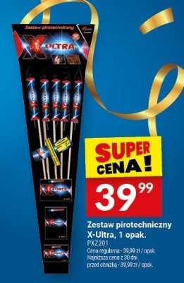 Zestaw pirotechniczny X-Ultra Sky Flash, 1 opak. promocja w Twój Market