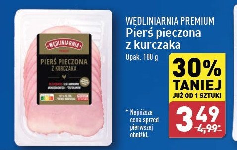 Pierś pieczona z kurczaka Wędliniarnia premium promocja