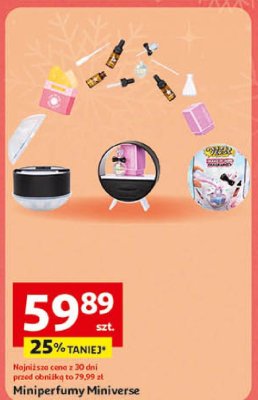 Miniperfumy Miniverse promocja w Auchan