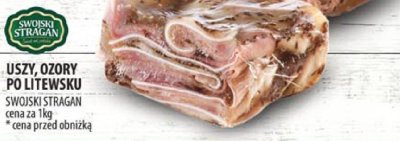 Uszy, ozory po litewsku Swojscy Stragan promocja w Arhelan